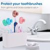Nincha Snap-on Toothbrush Head Cover for Manual and Powered Toothbrush - Multiple Colors -Pack of 6