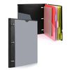 WOT I Telescoping Project Organizer, Refillable 3 Ring Binder 13 Pocket Folder,Black