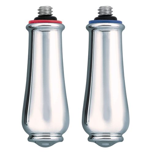 Moen 97557 Monticello Replacement Handle Knob Insert, Chrome (2-Pack)