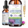 Liver Detox and Cleanse Liquid Drop Extra Strength Milk Thistle Seed Extract