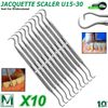 JACQUETTE SCALER U15-30 DENTAL HAND INSTRUMENTS PRO DENTIST PICK TOOLS