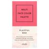 dodo Multi-Face Color Palette #20 Playful Red Teak 10g