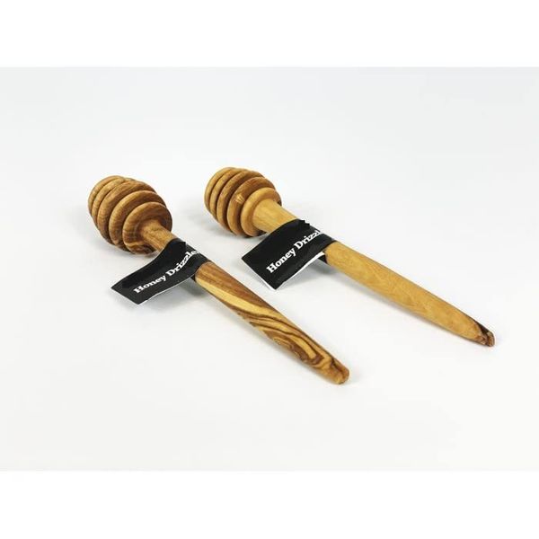 2 Piece Honey Dizzler Kitchen Utensil Set (Material: Wood)
