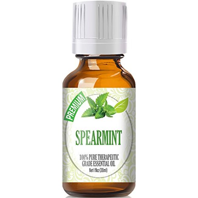 Healing Solutions Spearmint Essential Oil - 100% Pure Therapeutic Grade Spearmint Oil - 10ml