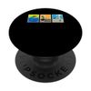 Swimming Cycling Running Cyclist PopSockets Swappable PopGrip