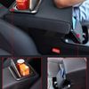 Car Universal Armrest Pad Center Console Storage Box Cushion Mat with Cup Holder