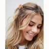 IYOU Small Claw Clips Black Mini Hair Claw Clips Cute Non Slip Tiny Plastic Hair Clips for Women and Girls(10 Pcs)
