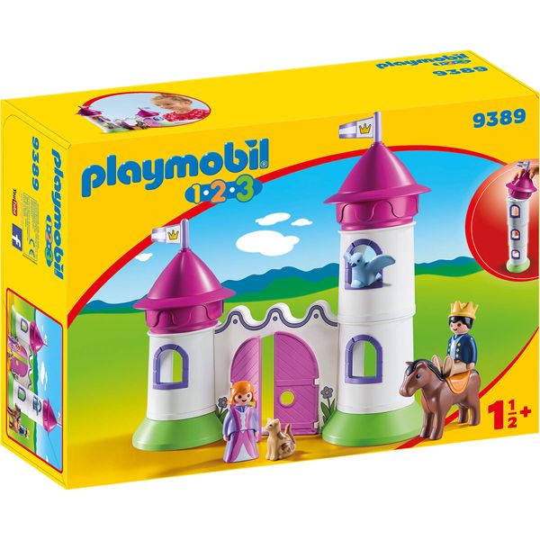 Playmobil Castle with Stackable Towers, Multicolored