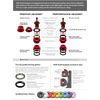 Wolf Tooth Premium EC34/28.6 Upper Headset 25mm Stack Red