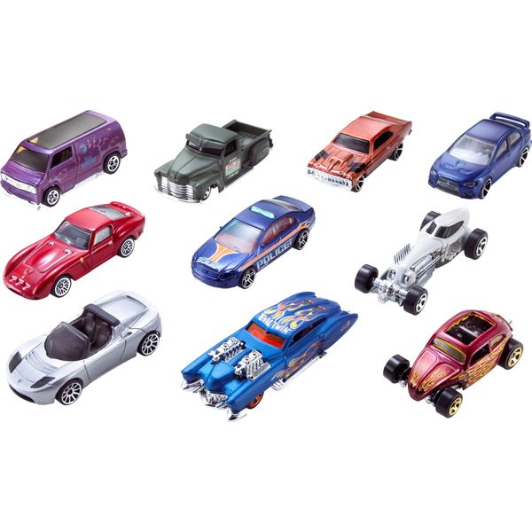 Hot Wheels 10-Pack (Styles May Vary) []