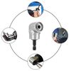 8x 105 Right Angle Drill Adapter Flexible Shaft Extension 1/4" Hex Shank Socket