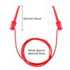 DORHEA 5Pcs Test Hook to Test Hook Test Cables Dual Ended Test Hook Wire Cable for Multimeter Electrical Testing