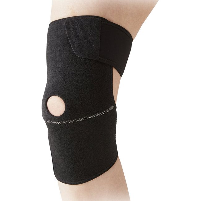 Mueller 55128 Wrap Around Knee Support, S-M Size, Knee Supporter, 9.1 - 15.0 inches (23 - 38 cm), Left and Right