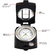 GETLITOOL Compass Professional Multi-functional Compass High Precision Compass Foldable Compass Hiking Camping Climbing Geology Other Outdoor Activities