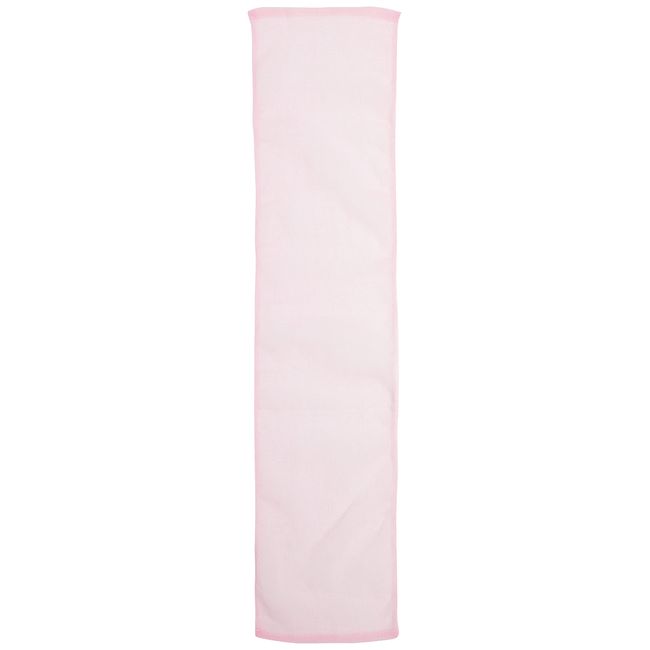 Towa Sangyo BO Nylon Long Body Towel, Normal, Pink, Approx. 11.0 x 43.3 inches (28 x 110