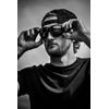 Birdz Eyewear Eagle Motorcycle Goggles (Black Frame/Smoke Lens)