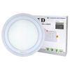 18w LED Novelty Ceiling Light Cool White with Blue Ambient Ring Surface Mount Easy Install