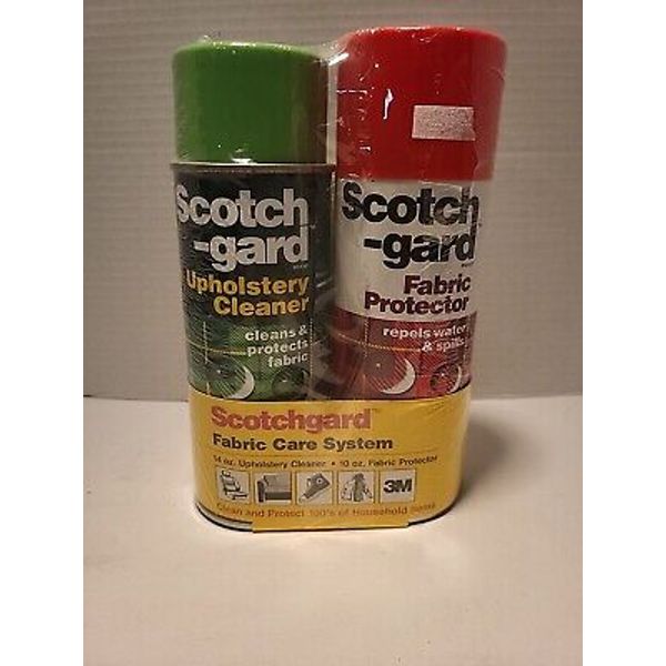 Scotchgard Fabric & Upholstery Cleaner, 2 Pack Sealed, with 3 sponges!