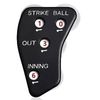 Referee Indicator Baseball Clicker Handheld Baseball Softball Game Counter 4 Wheel Baseball Referee Clicker Use