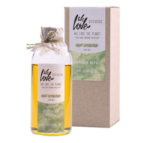 We Love The Planet - We Love The Planet Light Lemongrass Diffuser Refill - 200 ml