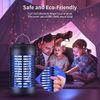 outdoor(UV Lights )1/2 acre Bug Zapper Insect Killer, Includes  Flag Mosquito,