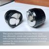 NEOUZA Coffee Distributor - Gravity Self Fit Espresso Filter Filter Leveler with 3 Leaf Clover Base (53mm)