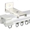Side Ceiling Curtain Track Mount Bracket Curve Curtain Track Bracket Curtain Mounted Bracket for Side Mounted or Ceiling Mounted