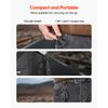 VEVOR Keychain Rechargeable Mini Flashlight 200 High Lumens IPX7 Waterproof