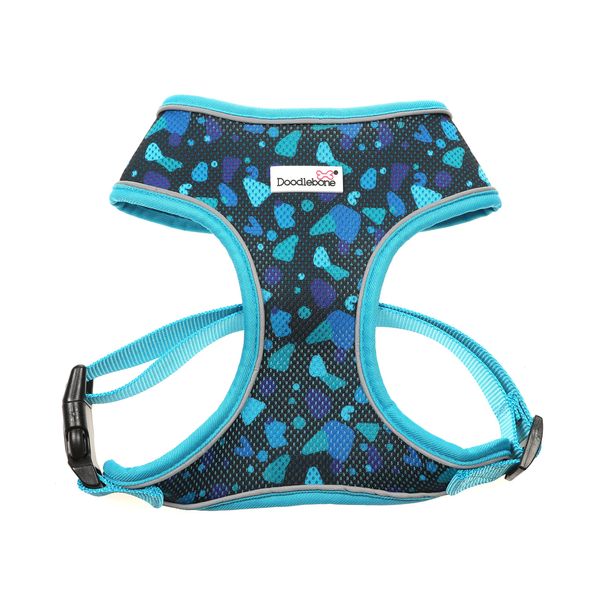 Doodlebone Airmesh Harness, Electric Party, 3