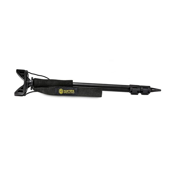 Hunters Specialties Shooter's Stick - Lightweight Aluminum Portable Adjustable Length Rest for Ground-Based Hunting