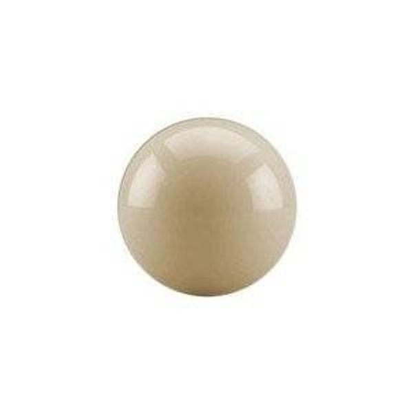 WHITE CUE BALL 2 1/4" AMERICAN SIZE**