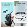 TERAISE 4-Pack Blue Light Blocking Reading Glasses Folding Reading Glasses Folden Readers Lightweight(+150)