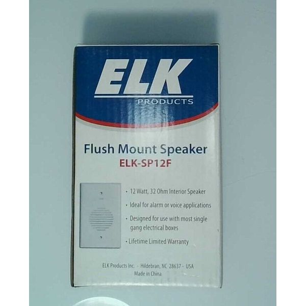 ELK SP12F Flush Mount Speaker