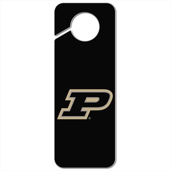 GRAPHICS & MORE Purdue Boilermakers Logo Plastic Door Knob Hanger Sign