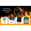 Fireproof Document Bag 15”x 11” X-Large Upgrade Money Bag Fire Safe Storage NEW