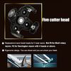 Replacement Shaver Head Blade,5 Heads Beard Replacement Blade,Universal Easy Install Electric Razor Shaver Head for Head and Face