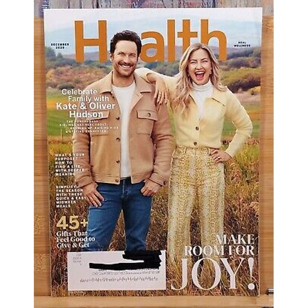 Health Magazine DEC 2020 Make Room for Joy! Celebrate Family w/ Kate & Oliver Hu