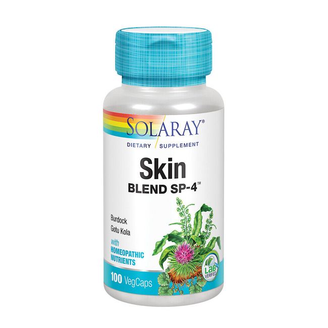 Solaray Skin Blend SP-4 | 100 VegCaps