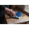 Silverline CB14 Silicon Carbide Combination Sharpening Stone Fine / Medium Grade
