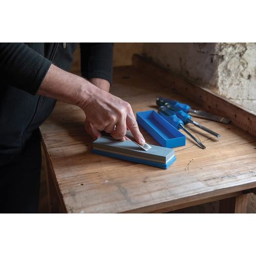 Silverline CB14 Silicon Carbide Combination Sharpening Stone Fine / Medium Grade