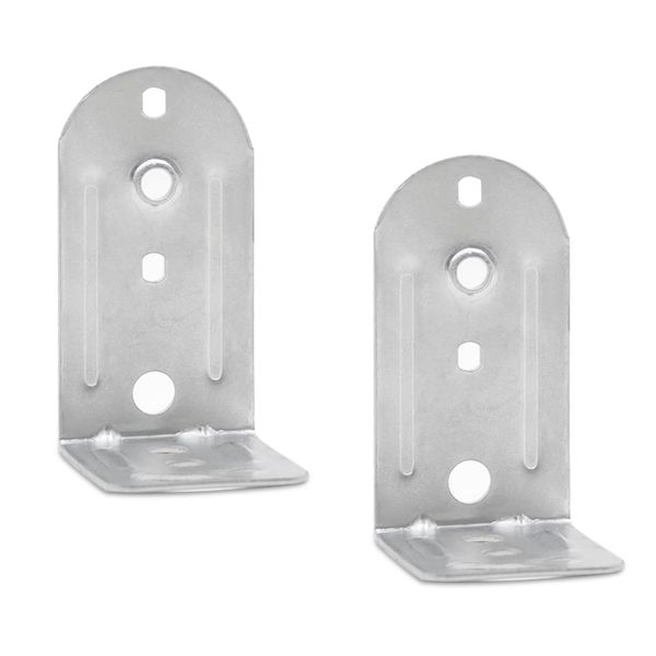 Biqing 2PC L Shaped Bracket Motorcycle Fog Light Bracket for LED Work Lights/Spotlight/Fog Light/ Driving Light Mounting Brackets