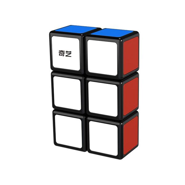 1x2x3 Speed Cube QiYi Toys Magic Speed Cube Puzzles Black