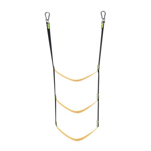 Boat Ladder Marine Rope Ladder, Climbing Aid for Hunting Boat Rope Ladder Boat Ladder Foldable Rope Ladder for Boat Removable for Inflatable Boat Kayak Motor Boat Canoeing (3 Steps)
