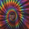 KnBoB Pattern Blankets for Couch, Really Soft Blanket Multicolor Rainbow Swirl Pattern Flannel Blanket 80×120CM