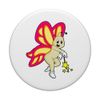 Butterfly Wizard Magic wand PopSockets Swappable PopGrip