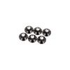 Fender Pure Vintage Black/Silver Skirted Amplifier Knobs, Set of 6