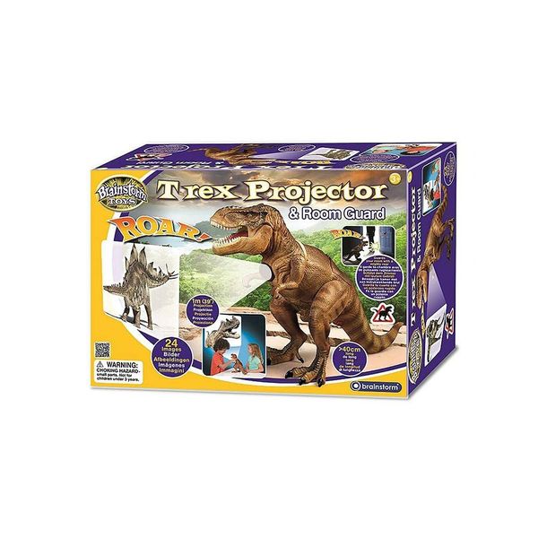Brainstorm Toys T-Rex Projector and Room Guard