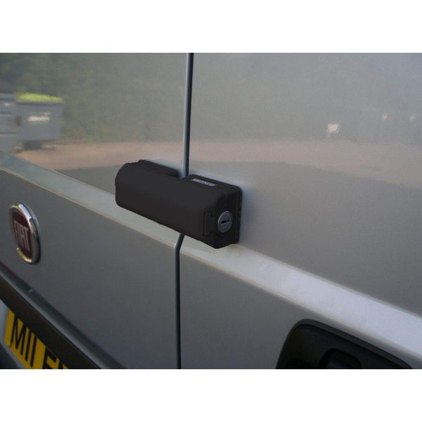 Milenco Van Door Deadlock Black Single Caravan Motorhome Conversion