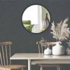Round Wall Mounted Acrylic Mirror: Frameless, Easy to Stick, Strong, Lightweight