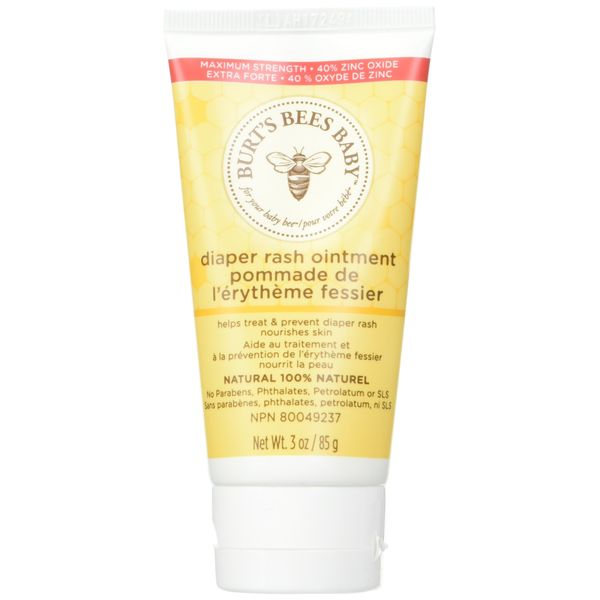 Burt's Bees Baby Diaper Rash Ointment 3 oz (Pack of 3)